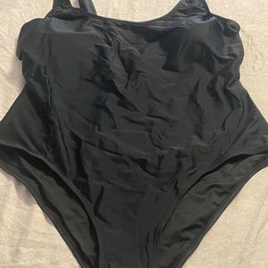 Plus size one piece swimsuit
